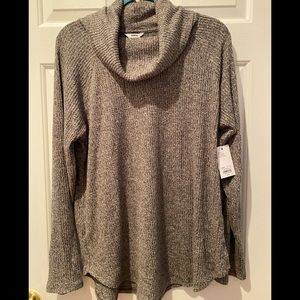 New!  Cowl neck sweater, XL